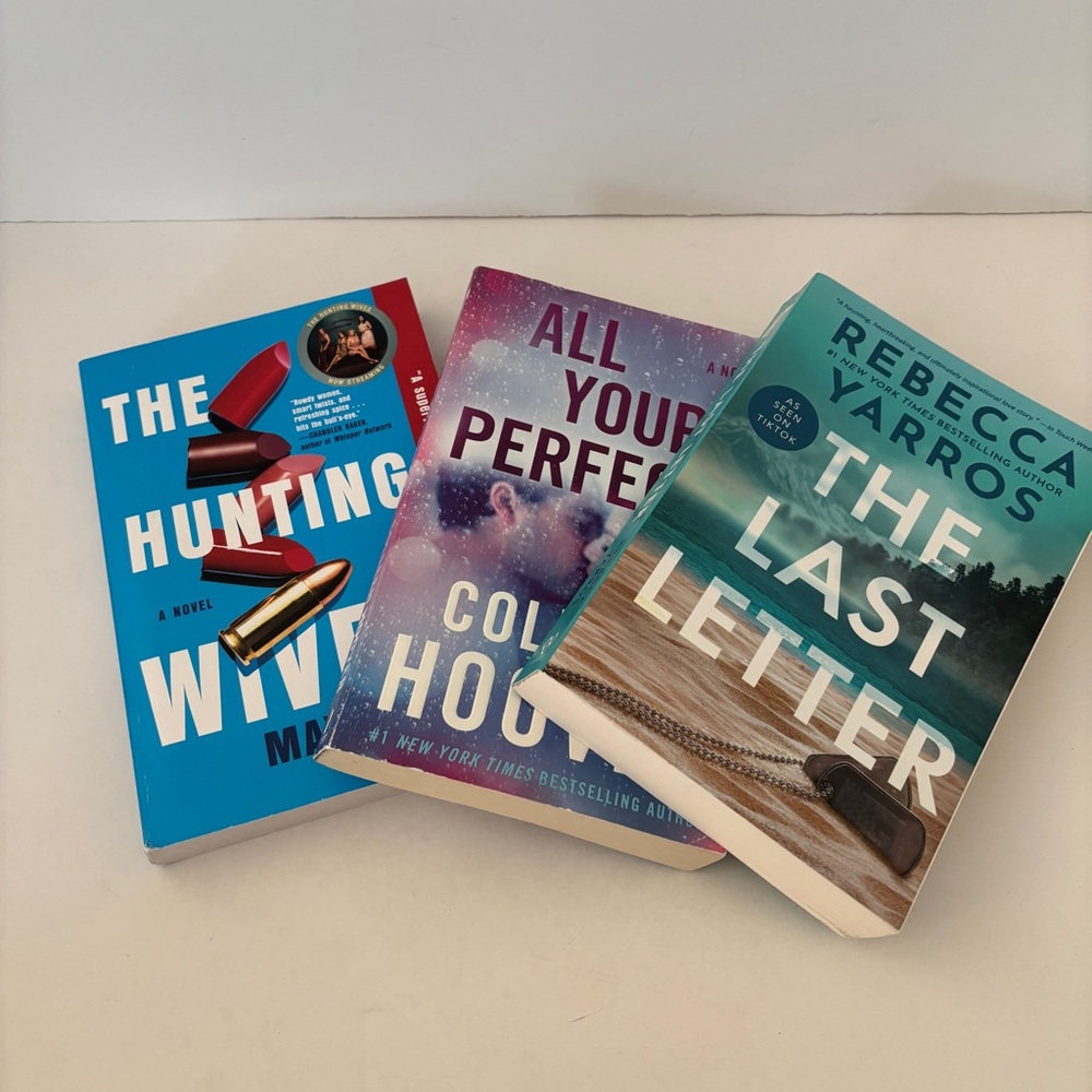 The Hunting Wives, All Your Perfects, and The Last Letter Book Bundle